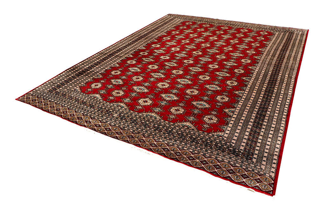 Red Jaldar 8'  1" x 11'  1" - No. QA13664