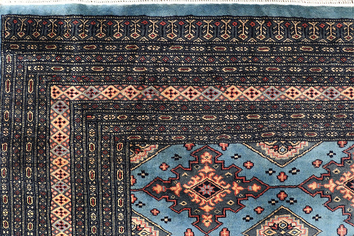 Steel Blue Jaldar 8' x 11' 1 - No. 59146 - ALRUG Rug Store