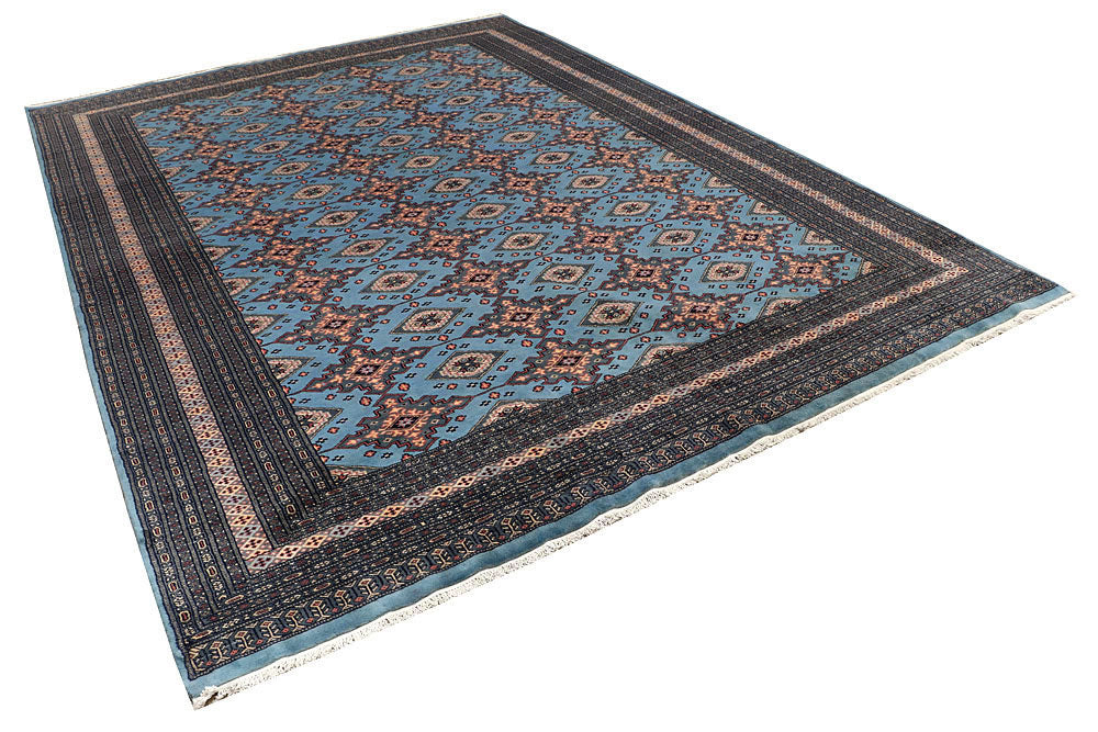 Steel Blue Jaldar 8' x 11' 1 - No. 59146 - ALRUG Rug Store