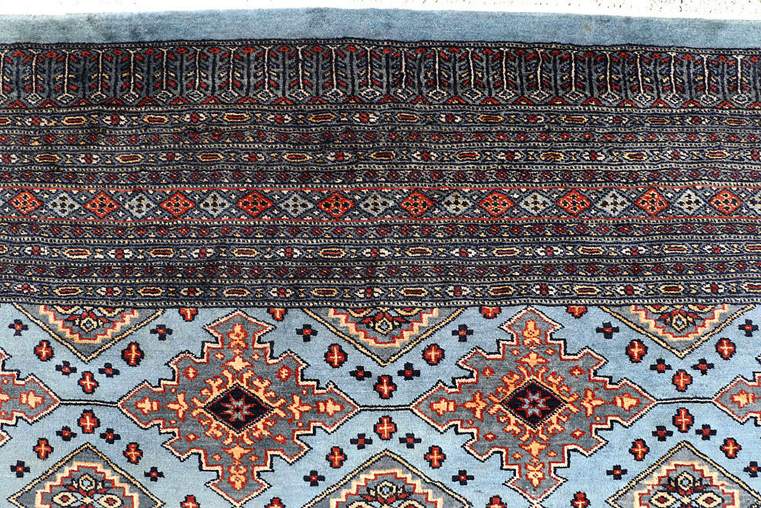 Light Steel Blue Jaldar 8'  2" x 10'  9" - No. QA51432