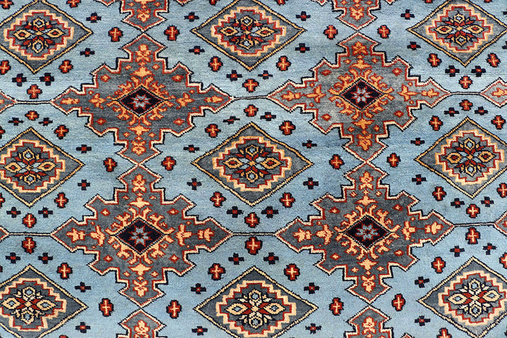 Light Steel Blue Jaldar 8' 2 x 10' 9 - No. 59147 - ALRUG Rug Store