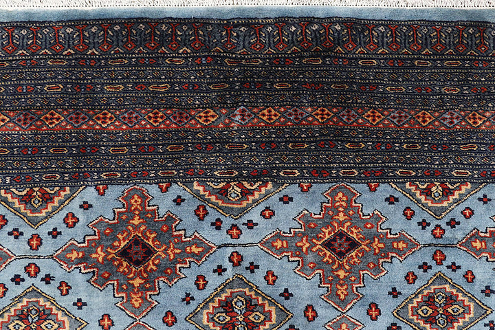 Light Steel Blue Jaldar 8' 1 x 11' 7 - No. 59148 - ALRUG Rug Store