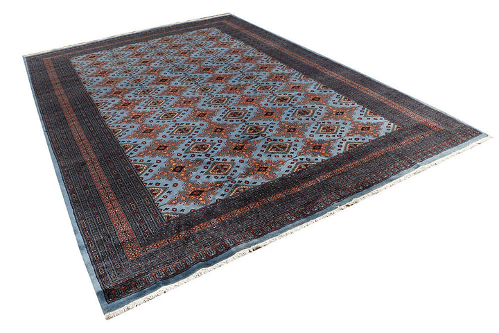 Light Steel Blue Jaldar 8' 1 x 11' 7 - No. 59148 - ALRUG Rug Store