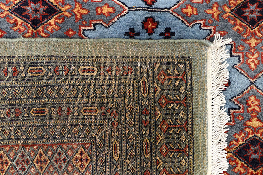 Light Steel Blue Jaldar 8' 1 x 11' 7 - No. 59148 - ALRUG Rug Store