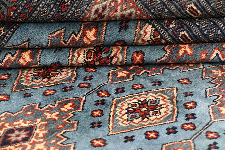 Light Steel Blue Jaldar 8' x 11' - No. 59151 - ALRUG Rug Store