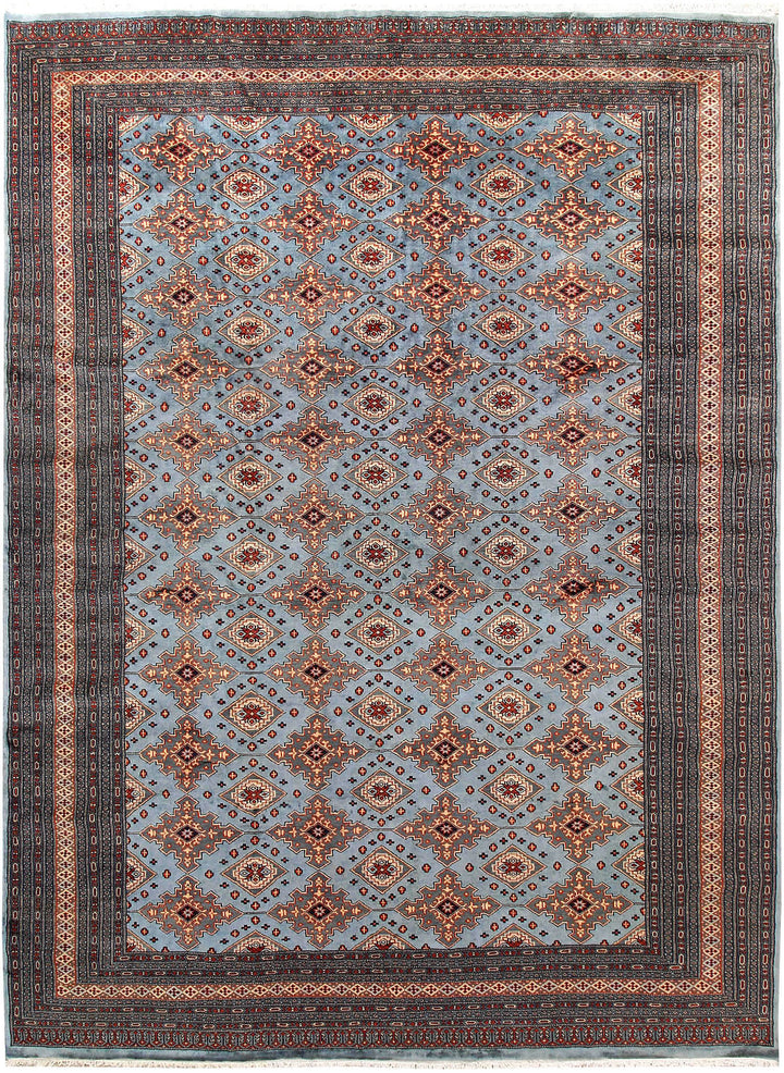 Light Steel Blue Jaldar 8'  x" 11' " - No. QA12094