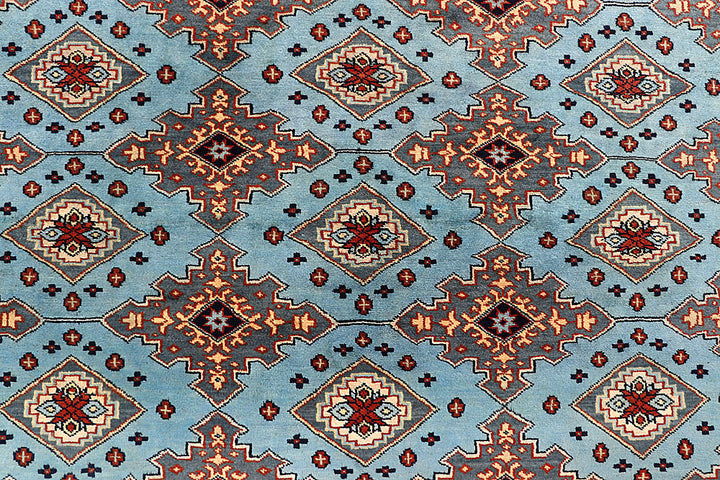Light Steel Blue Jaldar 8' 1 x 10' 10 - No. 59152 - ALRUG Rug Store