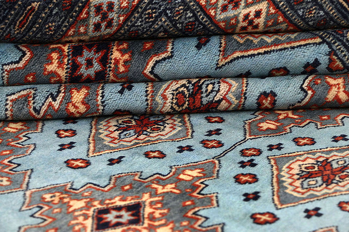 Light Steel Blue Jaldar 8'  1" x 10'  10" - No. QA16822