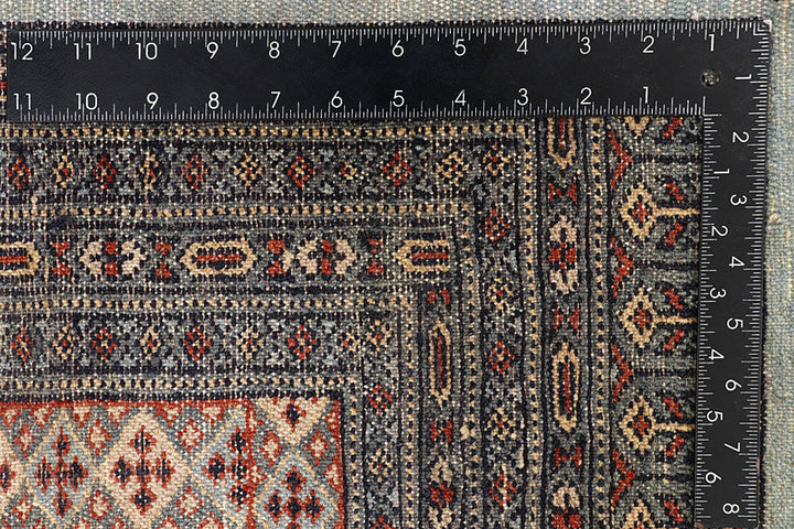 Light Steel Blue Jaldar 8' 1 x 10' 10 - No. 59152 - ALRUG Rug Store