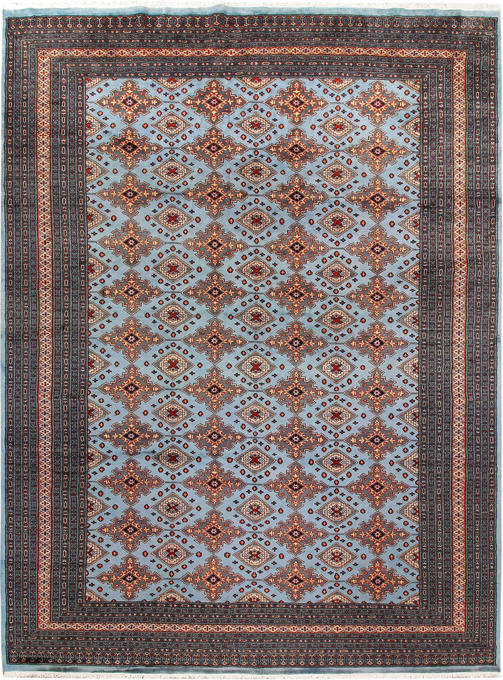 Light Steel Blue Jaldar 8'  1" x 10'  10" - No. QA16822