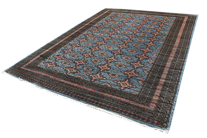 Light Steel Blue Jaldar 8' 1 x 11' 1 - No. 59153 - ALRUG Rug Store