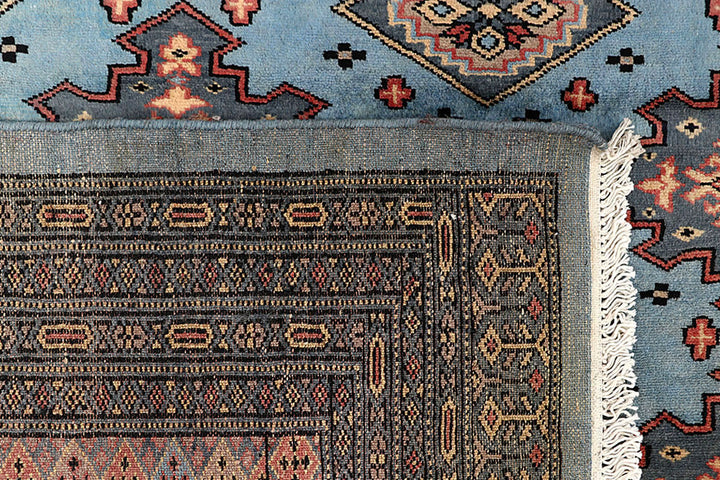 Light Steel Blue Jaldar 8' 1 x 11' 1 - No. 59153 - ALRUG Rug Store