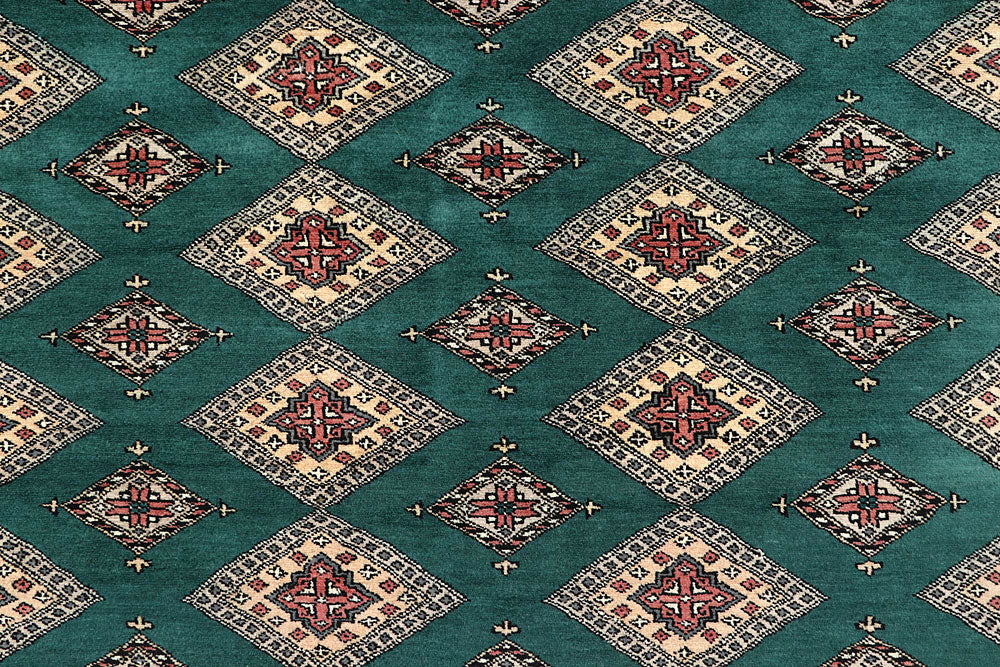 Teal Jaldar 8' 2 x 11' - No. 59169 - ALRUG Rug Store