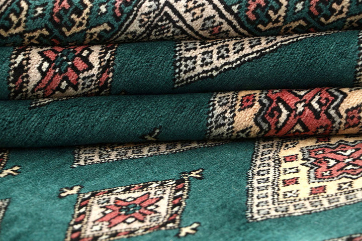 Teal Jaldar 8'  2" x 11' " - No. QA82284