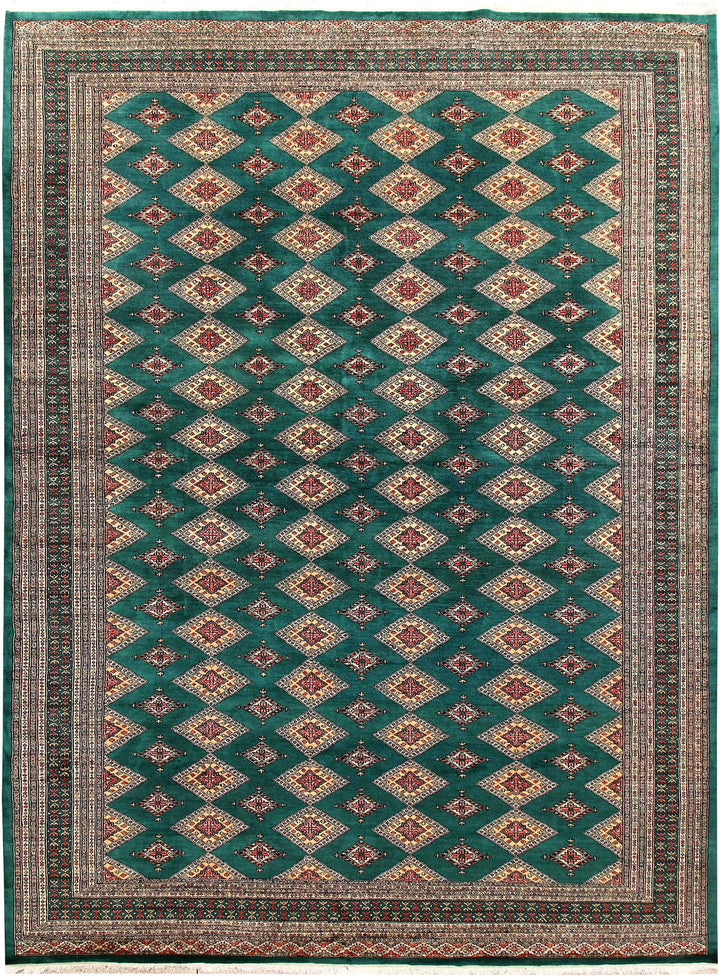 Teal Jaldar 8' 2 x 11' - No. 59169 - ALRUG Rug Store