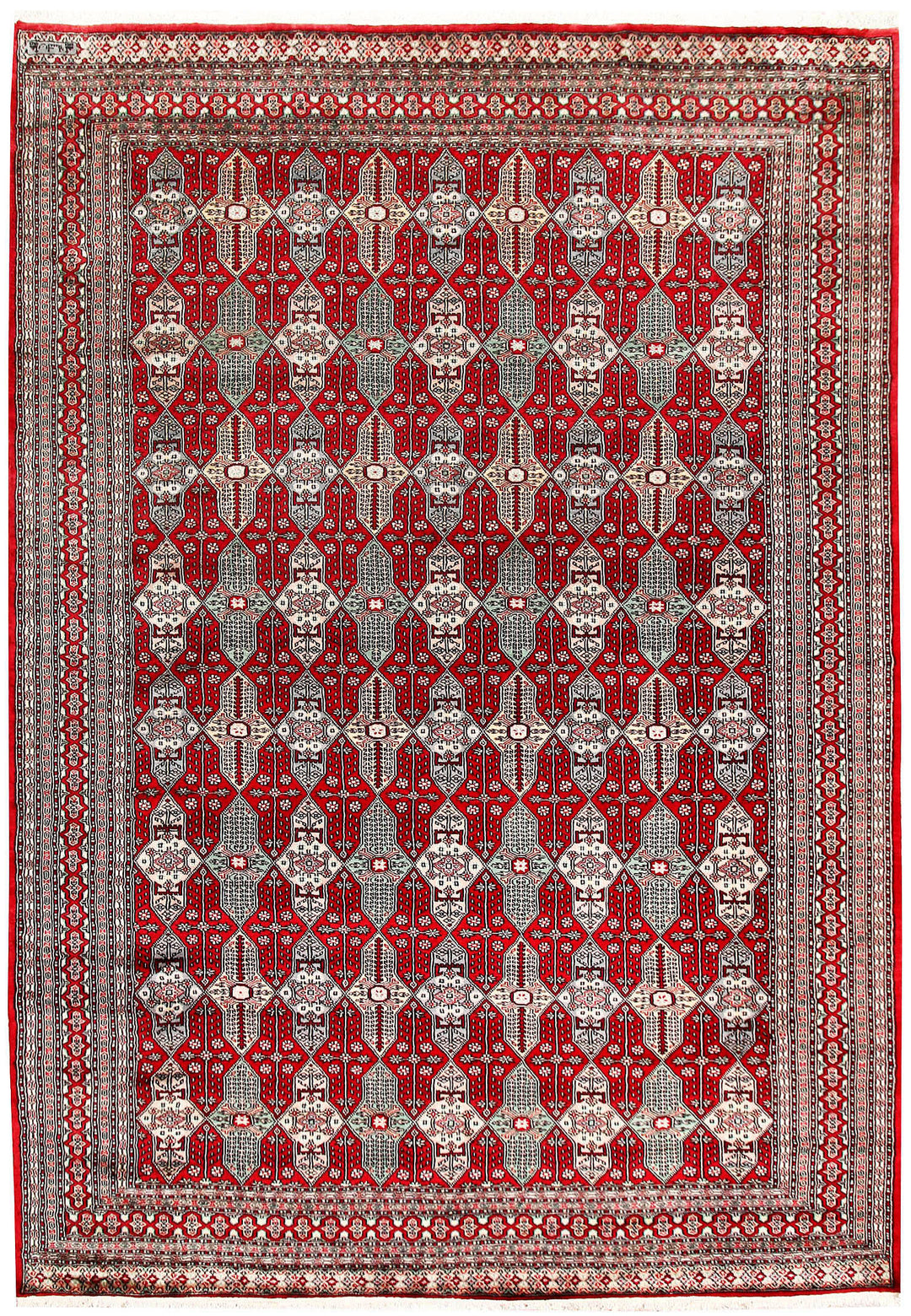 Firebrick Caucasian 6' 8 x 9' 11 - No. 59182 - ALRUG Rug Store