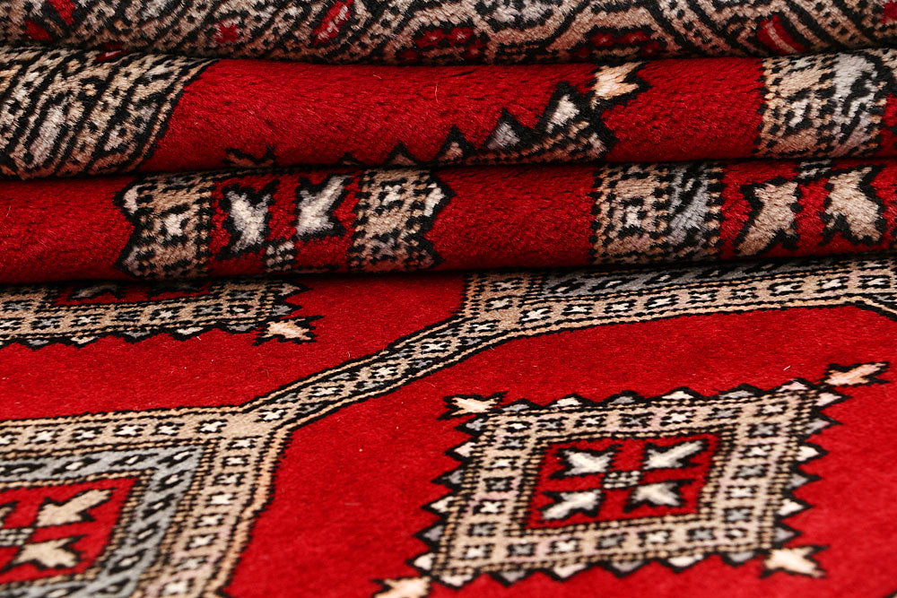Red Jaldar 6' 6 x 10' 7 - No. 59184 - ALRUG Rug Store