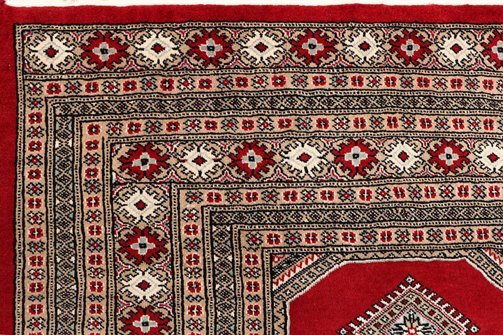 Firebrick Jaldar 7' 2 x 9' 5 - No. 59189 - ALRUG Rug Store