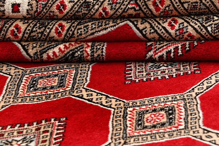 Firebrick Jaldar 7' 2 x 9' 5 - No. 59189 - ALRUG Rug Store