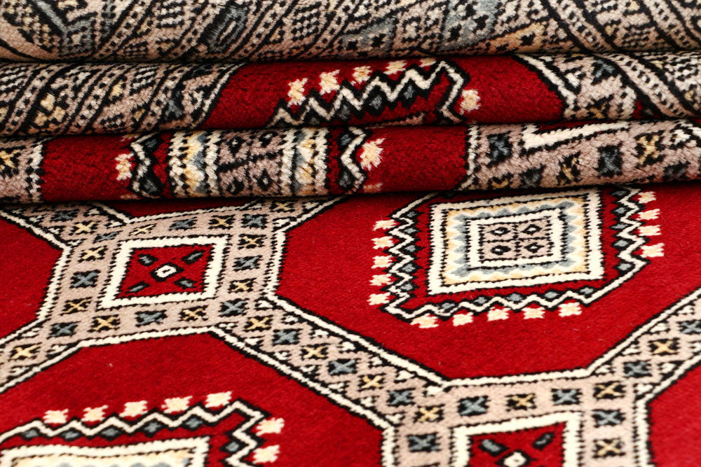 Firebrick Jaldar 6' 7 x 10' 7 - No. 59191 - ALRUG Rug Store