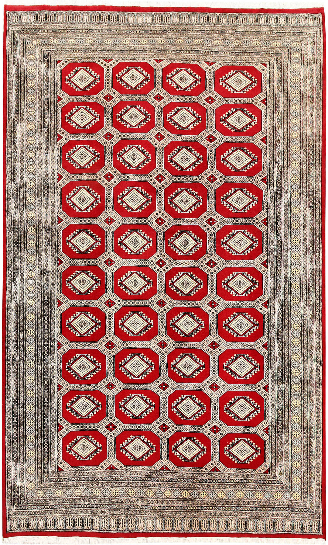 Firebrick Jaldar 6' 7 x 10' 7 - No. 59191 - ALRUG Rug Store