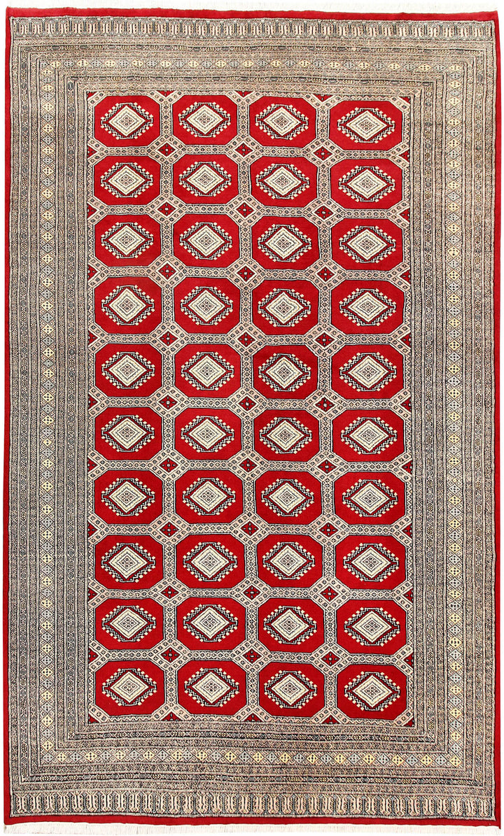 Firebrick Jaldar 6' 7 x 10' 7 - No. 59191 - ALRUG Rug Store