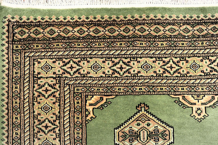 Olivedrab Jaldar 6' 10 x 10' 7 - No. 59193 - ALRUG Rug Store