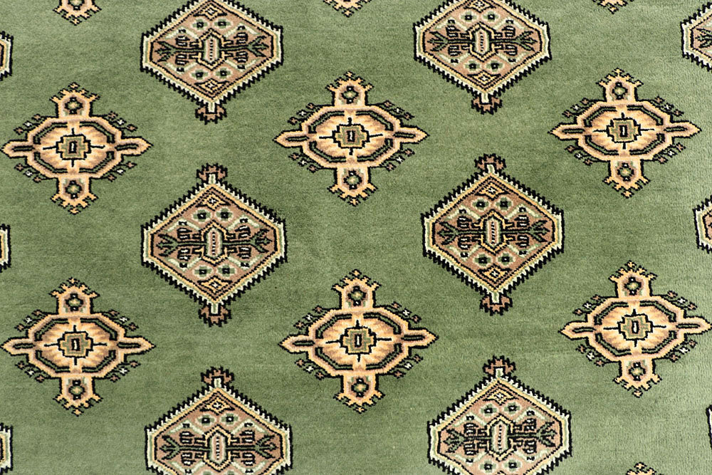 Olivedrab Jaldar 6' 10 x 10' 7 - No. 59193 - ALRUG Rug Store