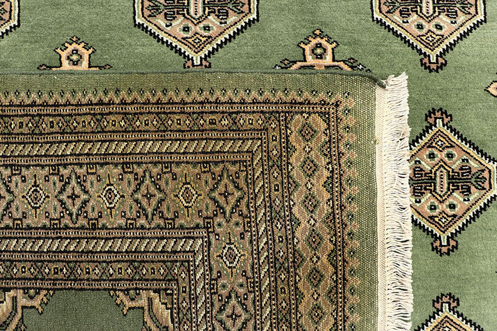 Olivedrab Jaldar 6' 10 x 10' 7 - No. 59193 - ALRUG Rug Store