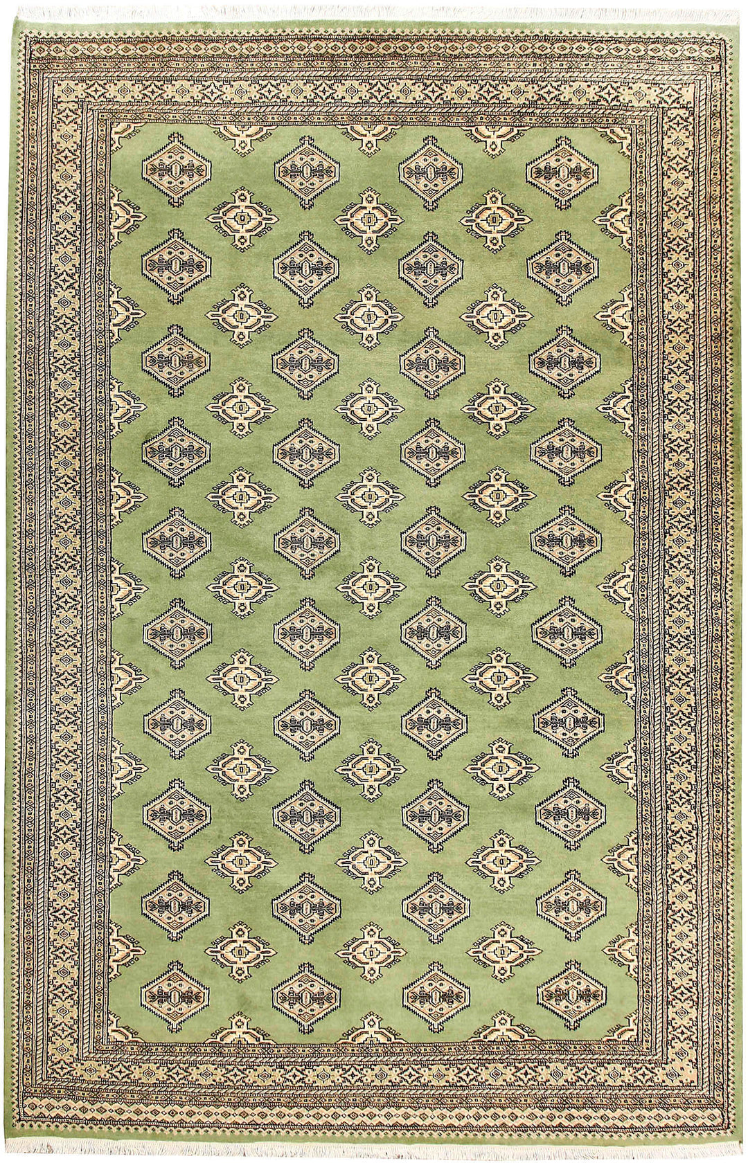 Olivedrab Jaldar 6' 10 x 10' 7 - No. 59193 - ALRUG Rug Store