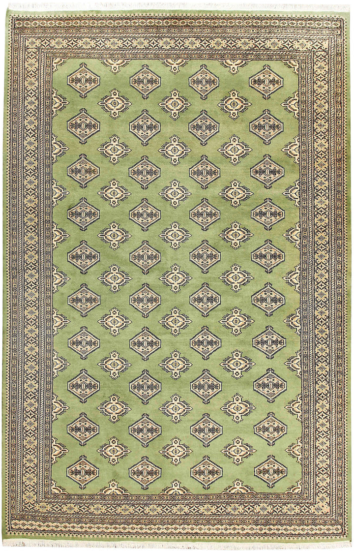 Olivedrab Jaldar 6' 10 x 10' 7 - No. 59193 - ALRUG Rug Store