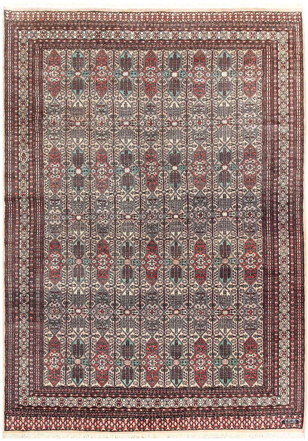 Bisque Caucasian 6' 8 x 9' 3 - No. 59195 - ALRUG Rug Store
