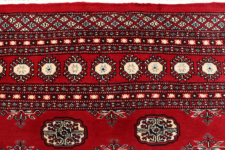 Red Bokhara 6' 11 x 10' 1 - No. 59200 - ALRUG Rug Store