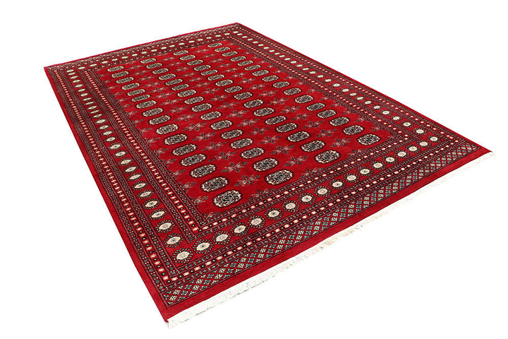 Red Bokhara 6' 11 x 10' 1 - No. 59200 - ALRUG Rug Store