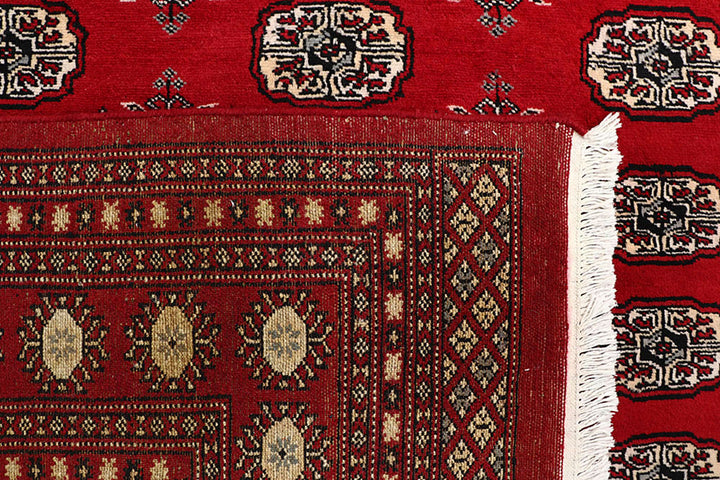 Red Bokhara 6' 11 x 10' 1 - No. 59200 - ALRUG Rug Store