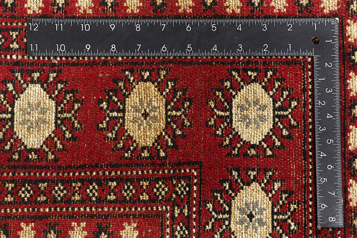 Red Bokhara 6' 11 x 10' 1 - No. 59200 - ALRUG Rug Store
