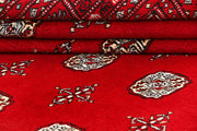 Red Bokhara 6' 9 x 10' 6 - No. 59201 - ALRUG Rug Store