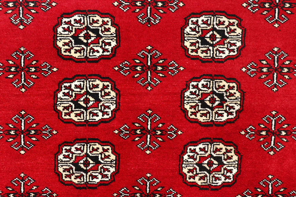 Red Bokhara 6' 7 x 10' 8 - No. 59206 - ALRUG Rug Store