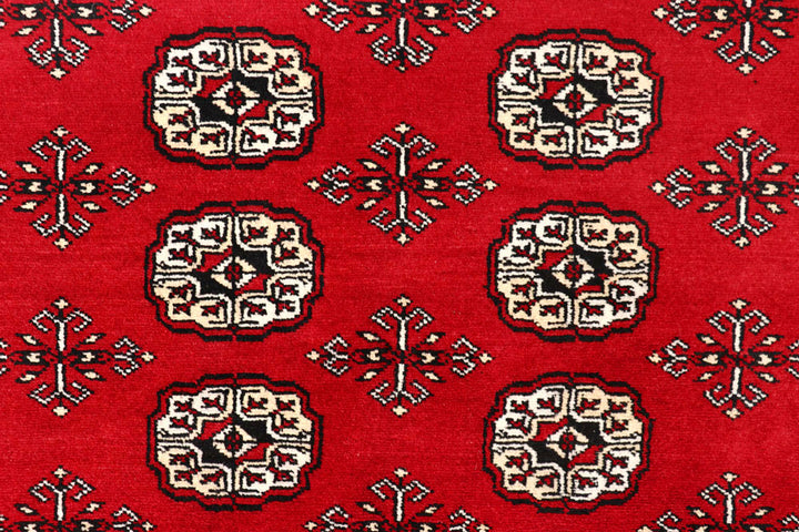 Red Bokhara 6' 7 x 10' 8 - No. 59206 - ALRUG Rug Store
