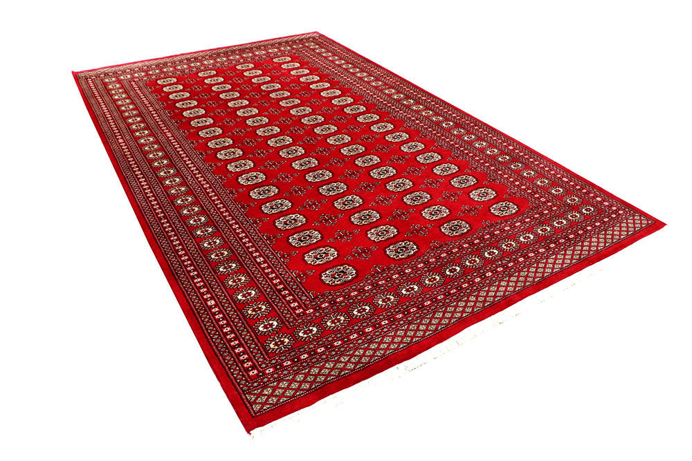 Red Bokhara 6' 7 x 10' 8 - No. 59206 - ALRUG Rug Store