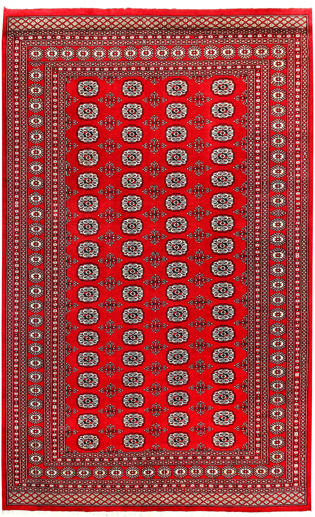 Red Bokhara 6' 7 x 10' 8 - No. 59206 - ALRUG Rug Store