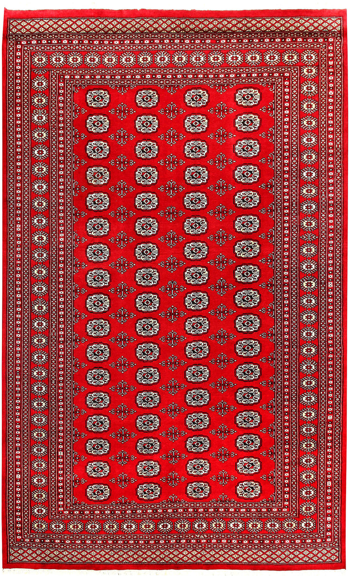 Red Bokhara 6' 7 x 10' 8 - No. 59206 - ALRUG Rug Store