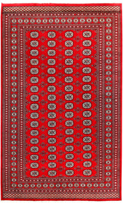 Red Bokhara 6' 7 x 10' 8 - No. 59206 - ALRUG Rug Store