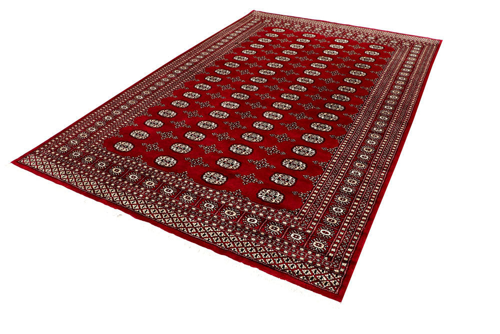 Red Bokhara 6' 7 x 10' 1 - No. 59209 - ALRUG Rug Store