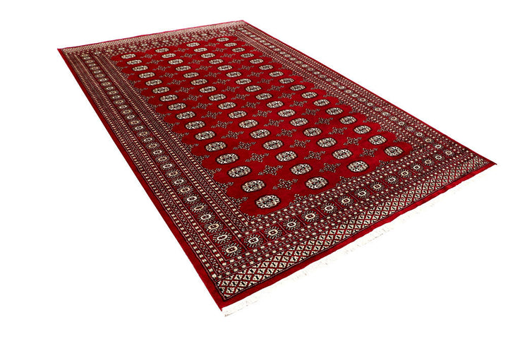 Red Bokhara 6' 7 x 10' 1 - No. 59209 - ALRUG Rug Store