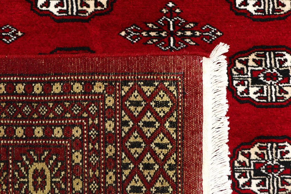 Red Bokhara 6' 7 x 10' 1 - No. 59209 - ALRUG Rug Store