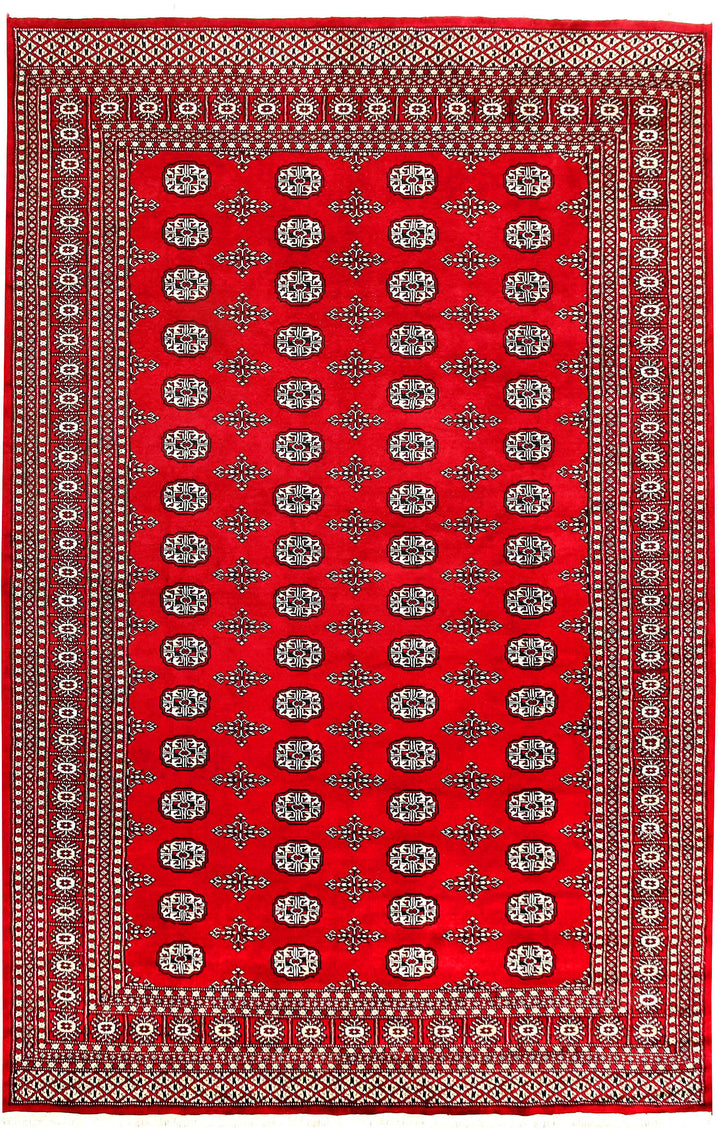 Red Bokhara 6' 7 x 10' 1 - No. 59209 - ALRUG Rug Store