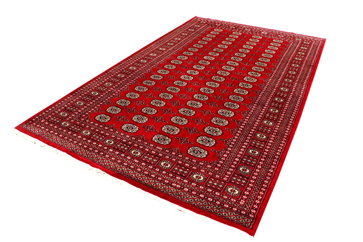 Red Bokhara 6' 6 x 10' 9 - No. 59214 - ALRUG Rug Store