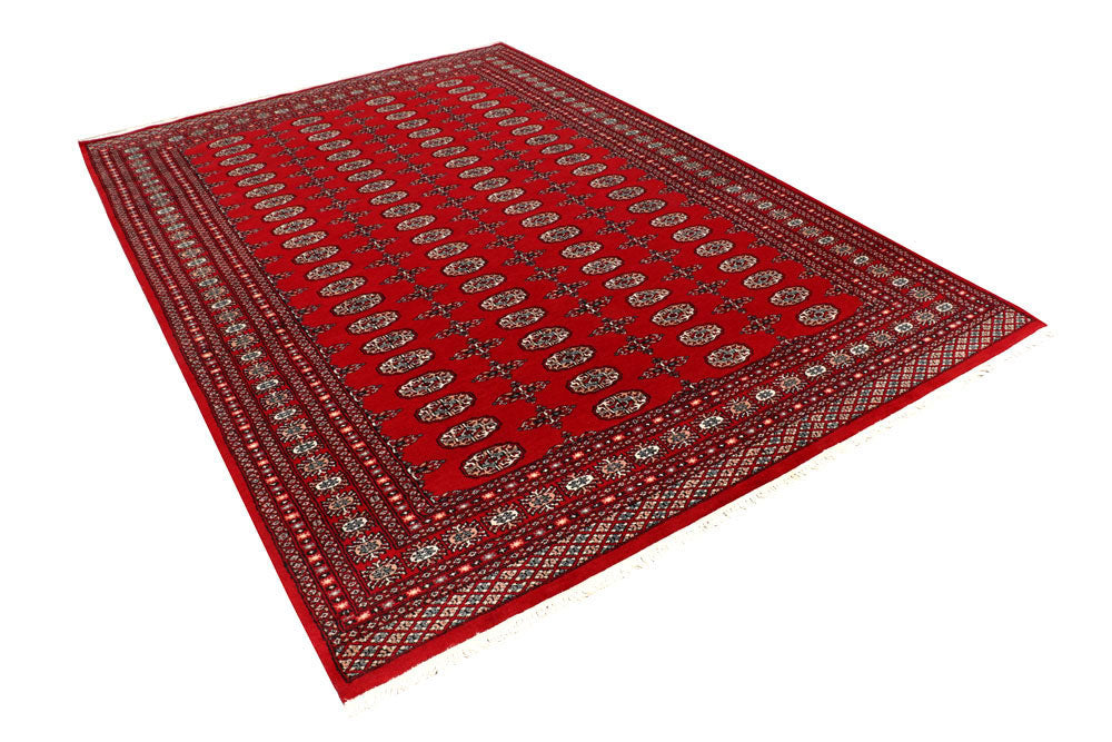 Red Bokhara 6' 7 x 9' 7 - No. 59232 - ALRUG Rug Store