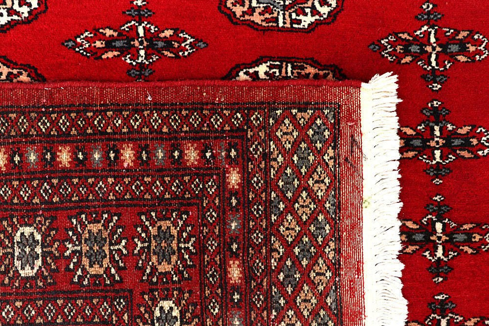 Red Bokhara 6' 7 x 9' 7 - No. 59232 - ALRUG Rug Store